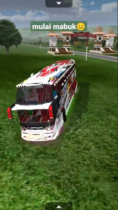 ketika muali mabuk #bussimulatorindonesia #androidgames #driving #shorts