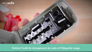 Comment créer un code pour une boîte à clés Supra C500 Pro KeySafe™