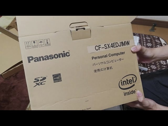 Let`snote】箱付きのCF-SX4アジアモデルを手に入れて喜びながら開封