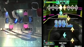 [DDR A20 PLUS] PANIC HOLIC DDP 足12(上視点付き)