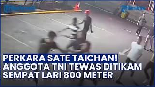 RAN 800 METERS! Army Soldier Stabbed to Death After Taichan Satay Dispute