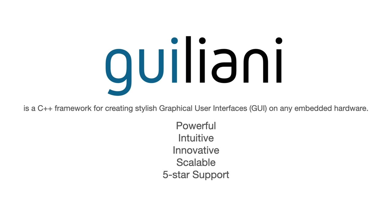 Guiliani on Renesas RA8D1 MCU Demo