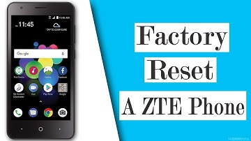 How to Hard Reset ZTE phone to factory settings in 5 Minutes