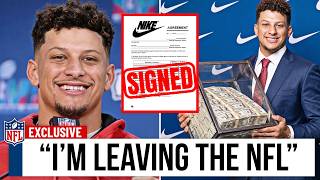 Patrick Mahomes LEAVES The NFL And Signs Shocking New Deal