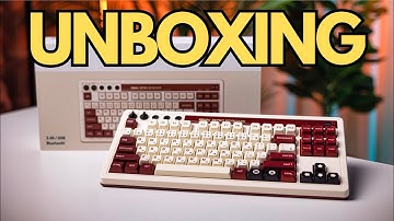 8Bitdo Retro NES Mechanical Keyboard Fami Edition - Unboxing & First Impressions