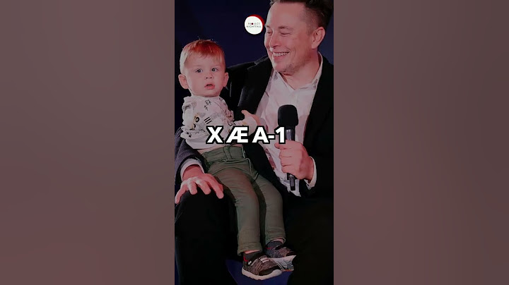 Why Elon Musk names his kids like this?