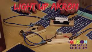 LIGHT UP AKRON | Akron children's museum exhibit!