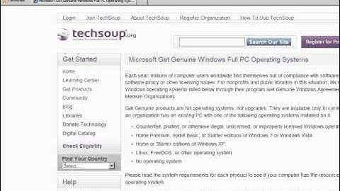 How to Participate in the Microsoft Software Donation Program