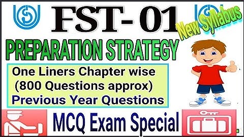FST 01 Exam Preparation Strategy : Ignou MCQ Exam Specail