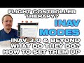 Modes in iNav: What's changed in 3.0 and beyond