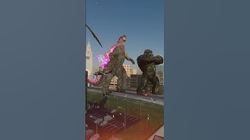 Godzilla Kong 2024 Size Comparison  #godzilla2024 #shimo #godzillaxkongthenewempire