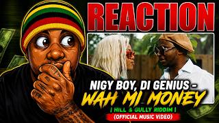 Nigy Boy, Di Genius - Wah Mi Money | Hill &amp; Gully Riddim (Official Music Video) 𝐑𝐄𝐀𝐂𝐓𝐈𝐎𝐍