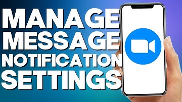 How to Manage Message Notification Settings on Zoom Mobile