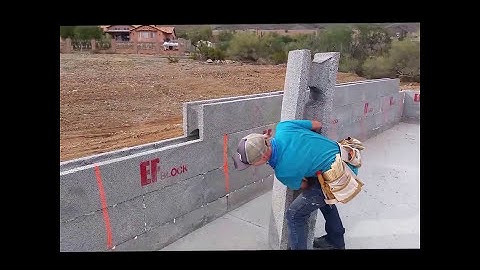 EF Block - Insulated Concrete Form ICCF / ICF Information Video