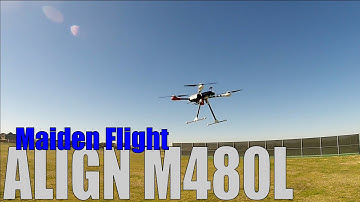 Align M480L Maiden Flight