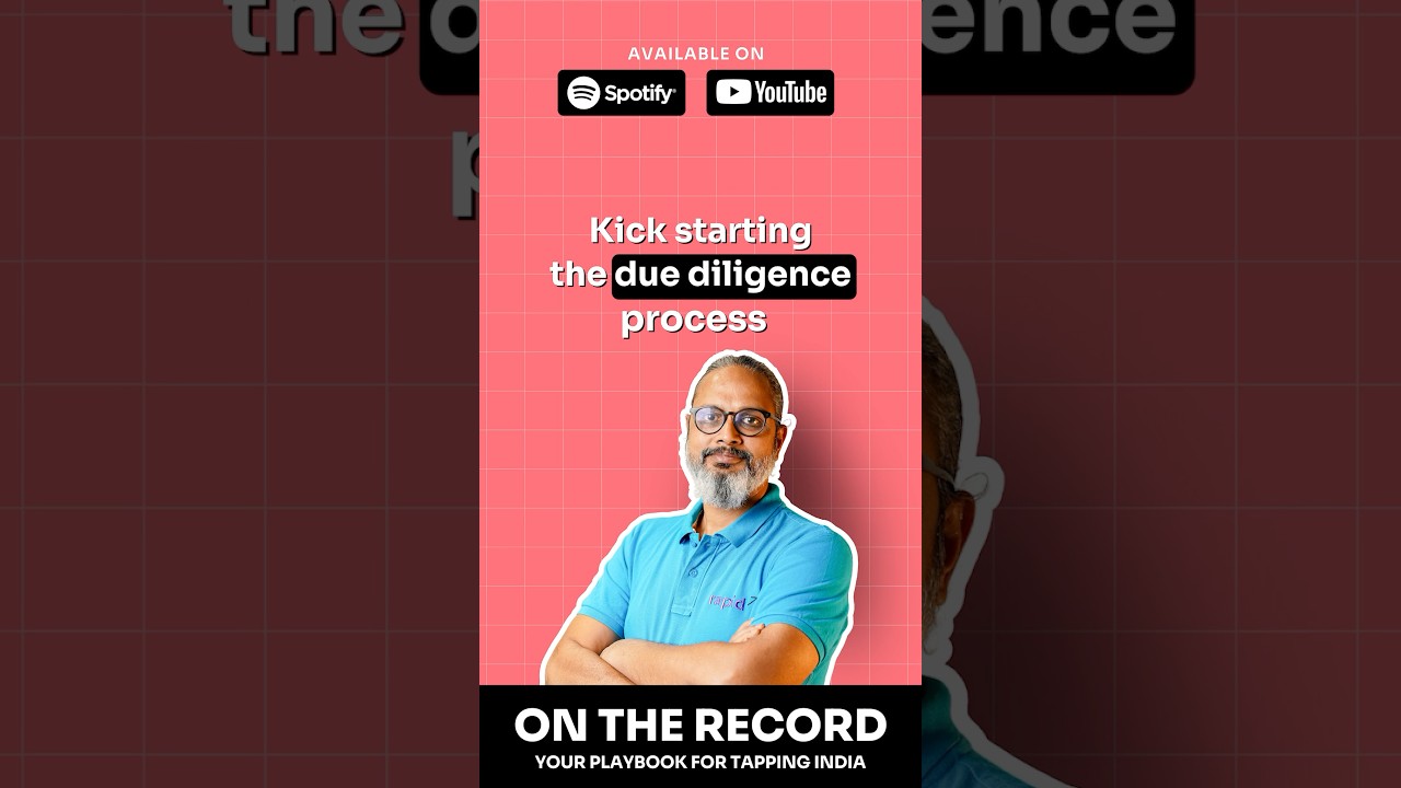 Kick starting the due diligence process