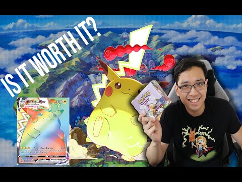 Is Pokémon Vivid Voltage Booster Box worth it in 2021? Did I pull the rare Chonkachu?