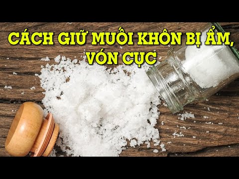 Video Cách giữ muối khô lâu dài không bị ẩm: Mẹo cực dễ! - Mẹo Vặt Cuộc Sống - youtube