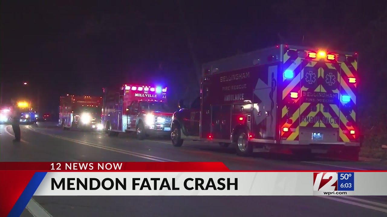 Father, son killed after Mendon crash sends car into pond YouTube