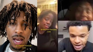 NBA YoungBoy BM Starr PRESSES Guy On Live: "How Much You Got For Me?!"