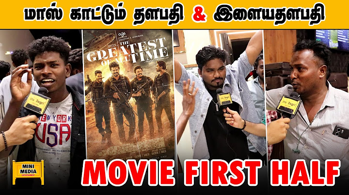 THE GOAT 1st Half Review | THE GOAT Review | THE GOAT Movie Review | Thalapathy Vijay Venkat Prabhu