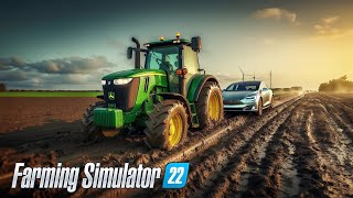 John Deere Electrique, MAP DE FOU, Nouvelle TESLA & Partir De Rien ! (Farming Simulator 22)