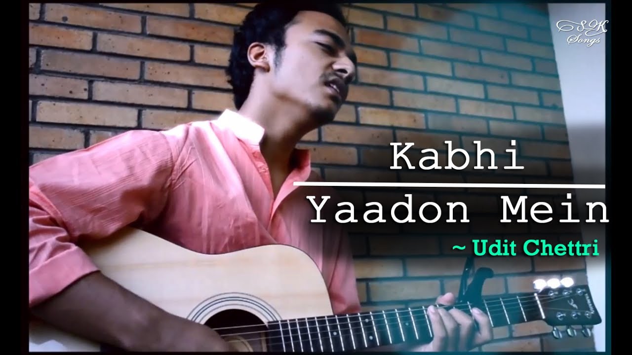 Kabhi Yaadon Mein | Udit Chettri | Cover Song love songs from the 50s