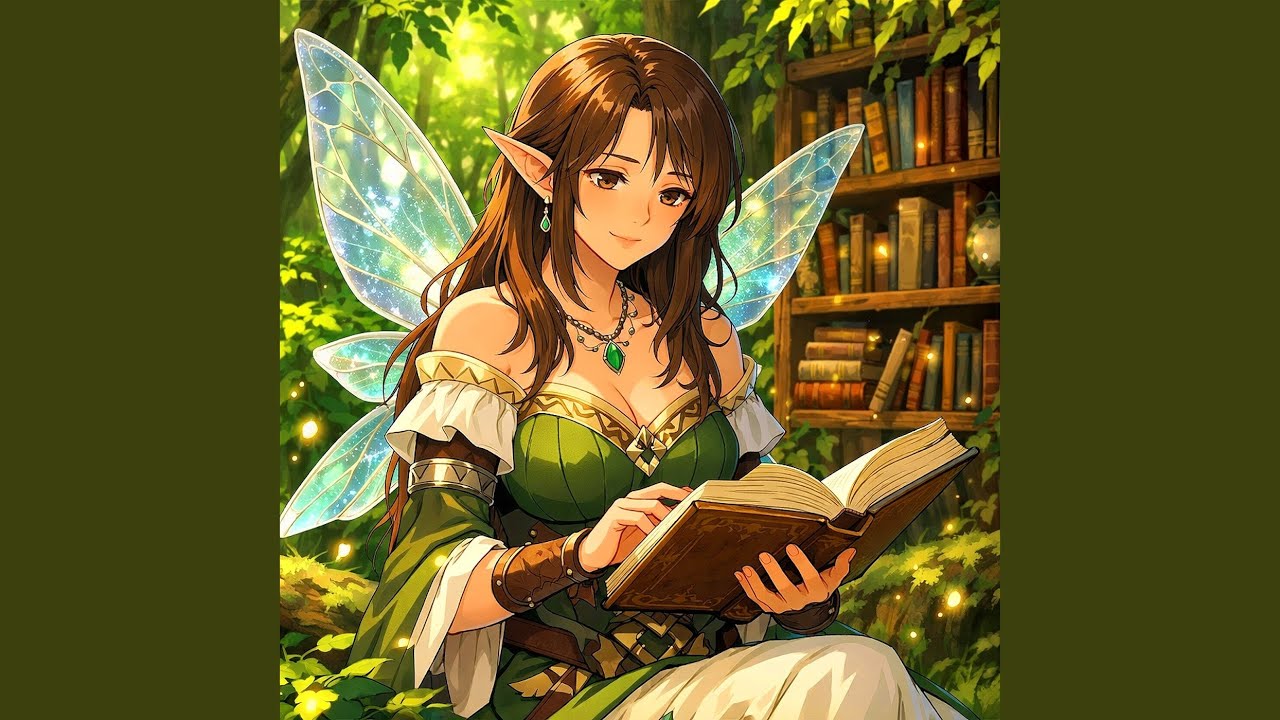 Fairy Dust on the Old Book Covers - YouTube