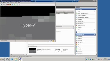 Using Hyper V - Windows Server 2008 R2 - KMedia Channel