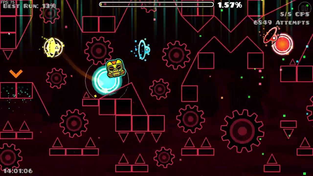 A.G.I.T.E by ivav12(milinochka) 17%||Geometry Dash 2.204