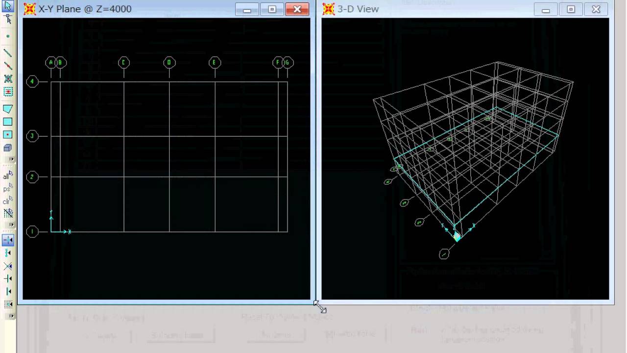 Sap 2000 Tutorial for beginners To Design a Concrete Building Part-3