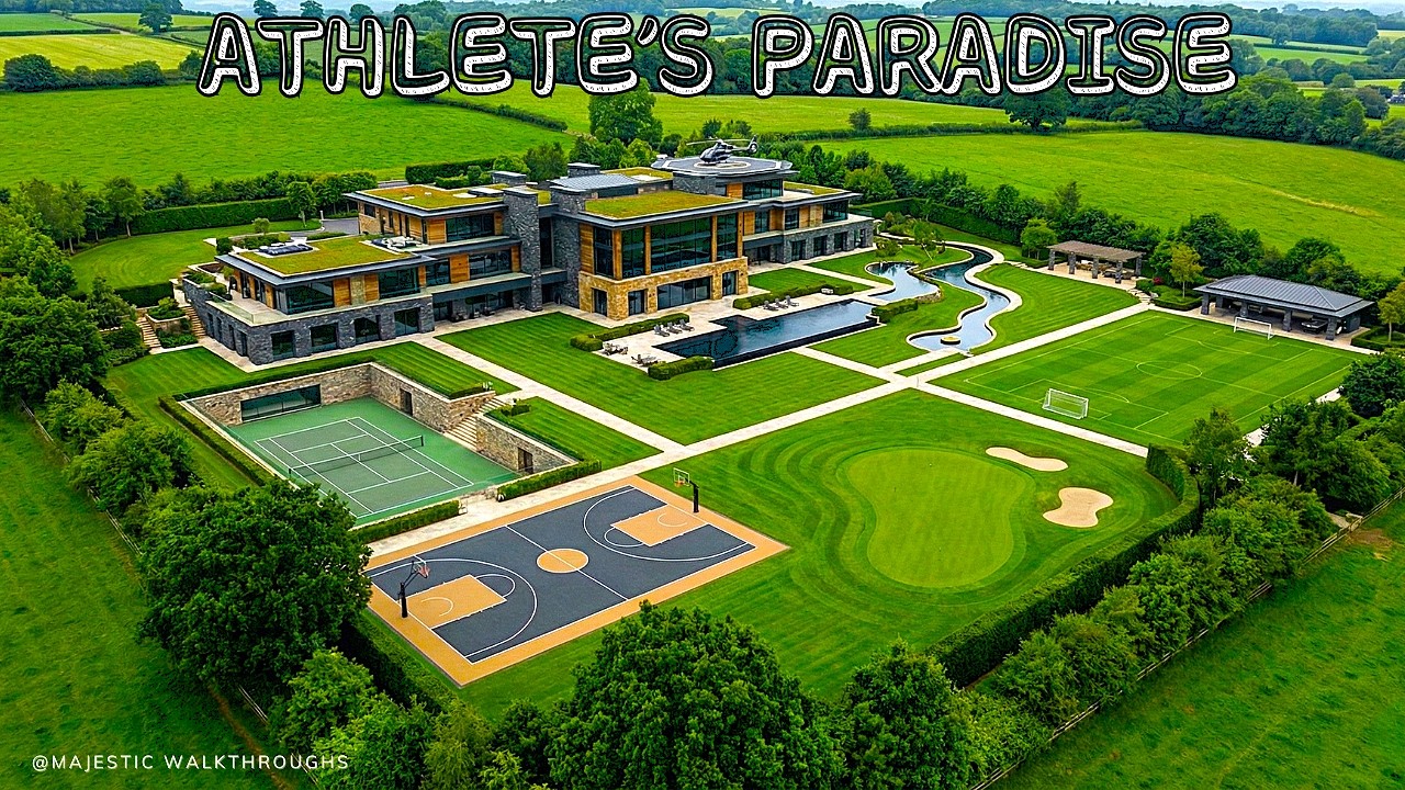 Идеальный загородный комплекс: экологичный дизайн класса люкс (архитектурная концепция)