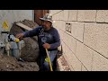 Como instalar underground IPS Poly Gas Pipe para garage conversion