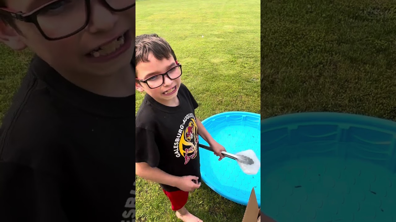 Dry Ice Experimenting for Kids by a Kid