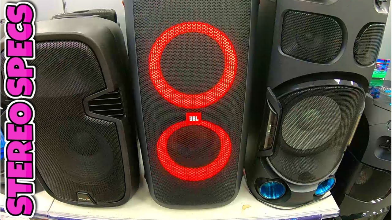 best party speakers with bass
