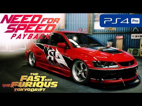 Need for Speed Payback: Lancer Evolution DO VELOZES E FURIOSOS! forza horizon 2
