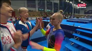 2022 All Russian Spartakiad Angelina Melnikova VT UB BB FX Qual