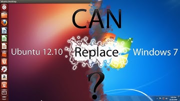 Can Ubuntu 12.10 Replace Windows 7