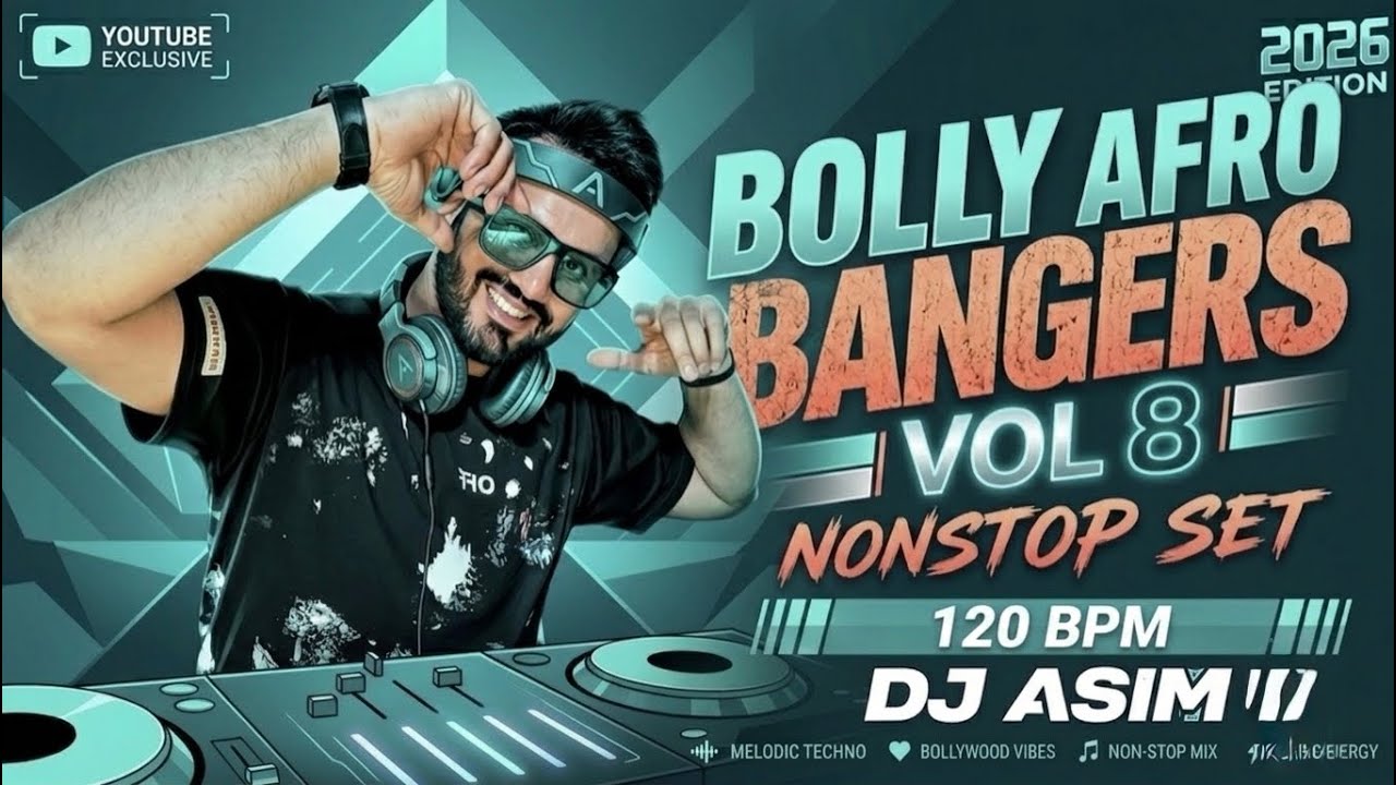1 Hour Bollywood Afro House Mix 2026 | DJ ASIM | Nonstop Hindi Party Mix