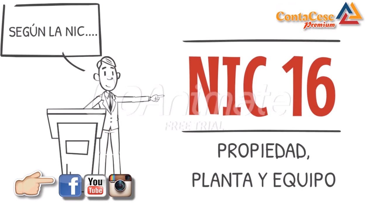 Nic 16 Propiedad Planta Y Equipo Teoria Resumen Nic16 Youtube