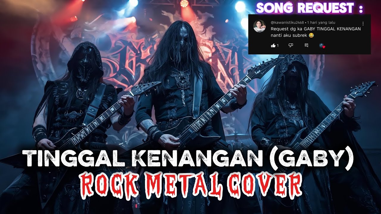 (GABY) TINGGAL KENANGAN | ROCK METAL COVER By RENKA #gaby #tinggalkenangan #cover #metalcover 