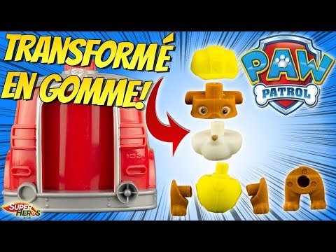 Paw Patrol Air Patroller Airplane Robot Dog Toy Review Nickelodeon Patrulla  Canina Juguetes 