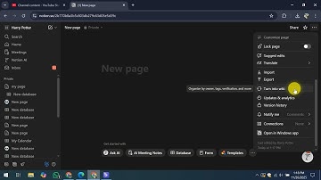 How To Save Template In Notion