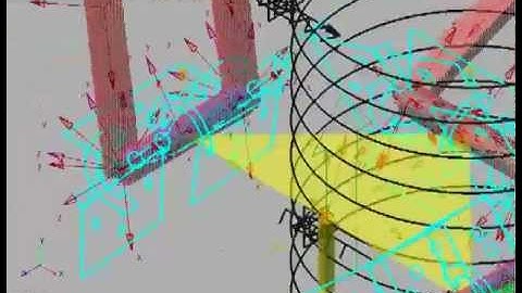 Parallel Delta Robot Simulation - MSC Software Adams/View (By Hussein.Ziarati@gmail.com)