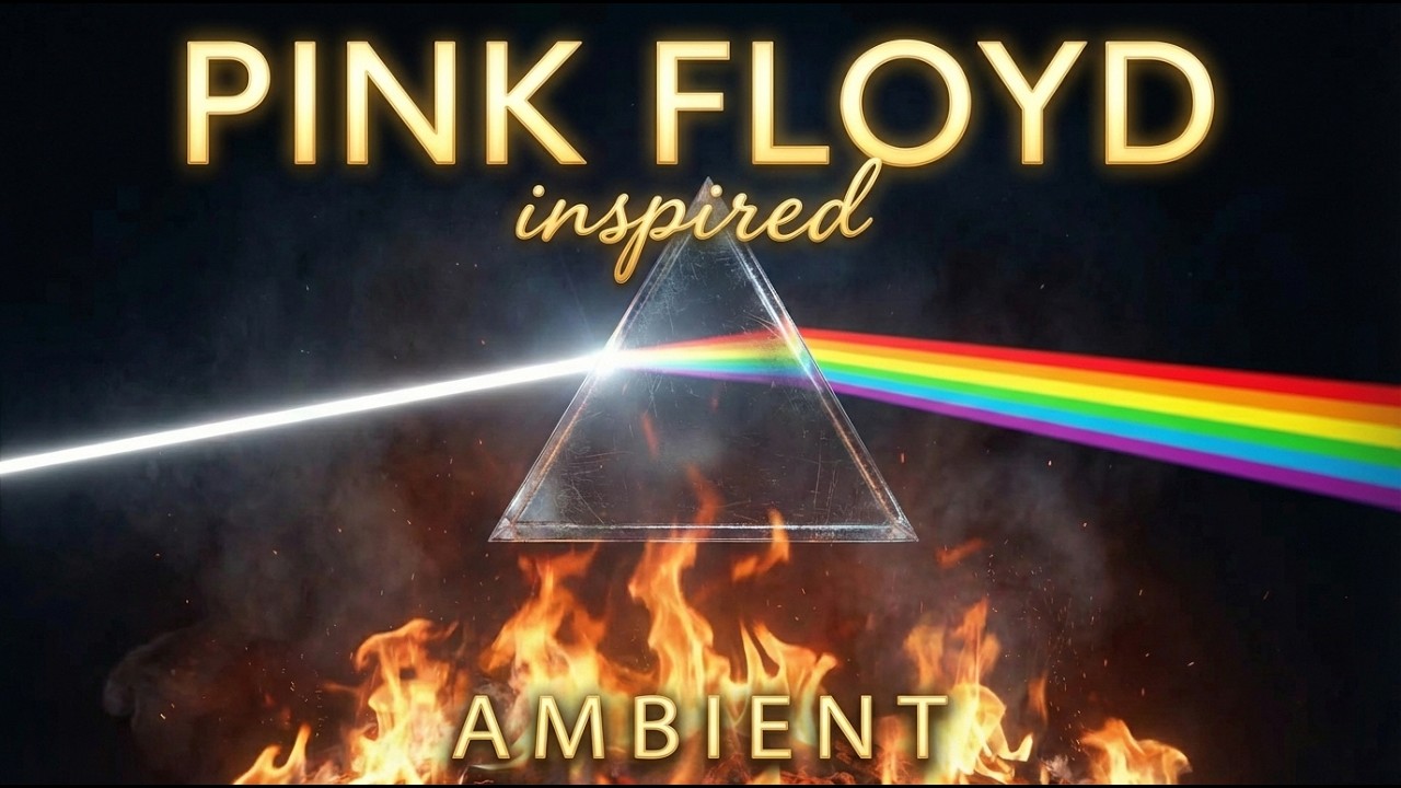 Pink Floyd Inspired Instrumental for Studying 📚🎸 | 3H No Vocals | Guitar + Warm Pads 🎛️🌌