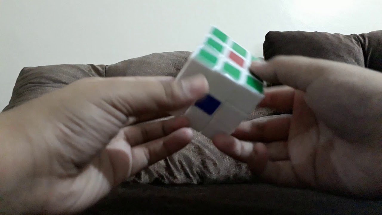 How to solve rubiks cube from flower pattern YouTube