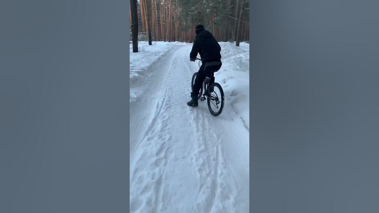Зимний велосипед Мурманск