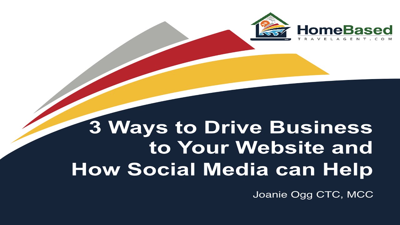 3 Ways to Drive Business to Your Website and How Social Media can Help