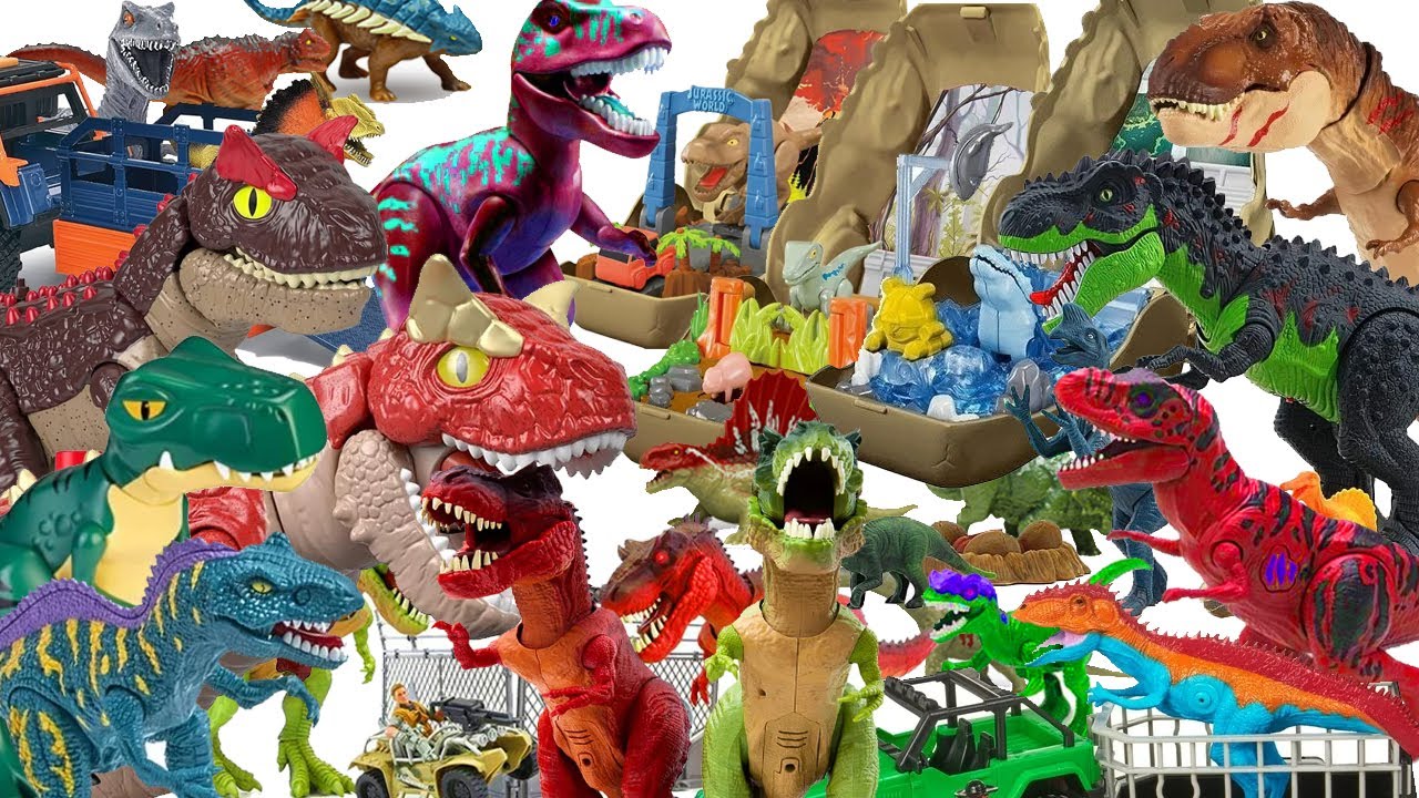 Toàn bộ khủng long chiến đấu khủng long playsets đột biến cực chất lượng Full 9 Tập