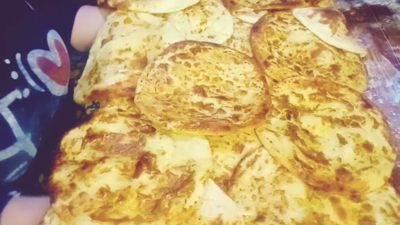 طريقه عمل الفطير الدماسي او الكفافي بالقشطه بطريقه المنوفيه